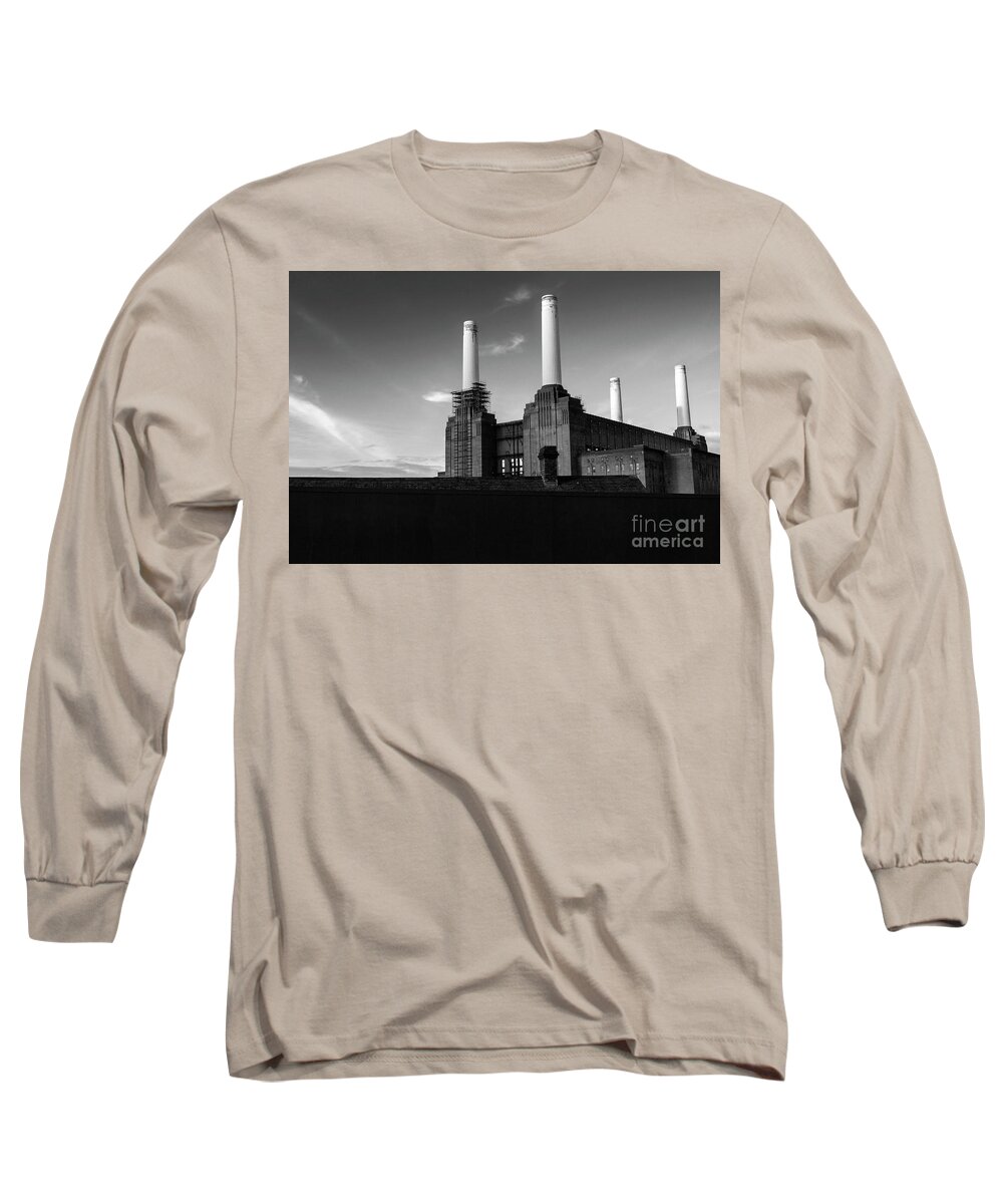 Battersea Long Sleeve T-Shirt featuring the photograph Battersea Power by Daniel M Walsh