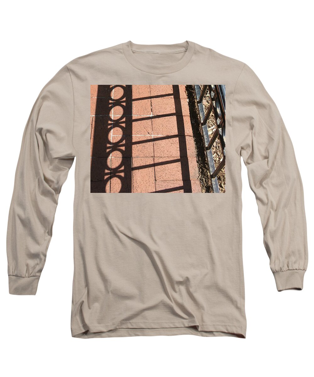 Photograph Long Sleeve T-Shirt featuring the photograph Brick on Five by Richard Wetterauer