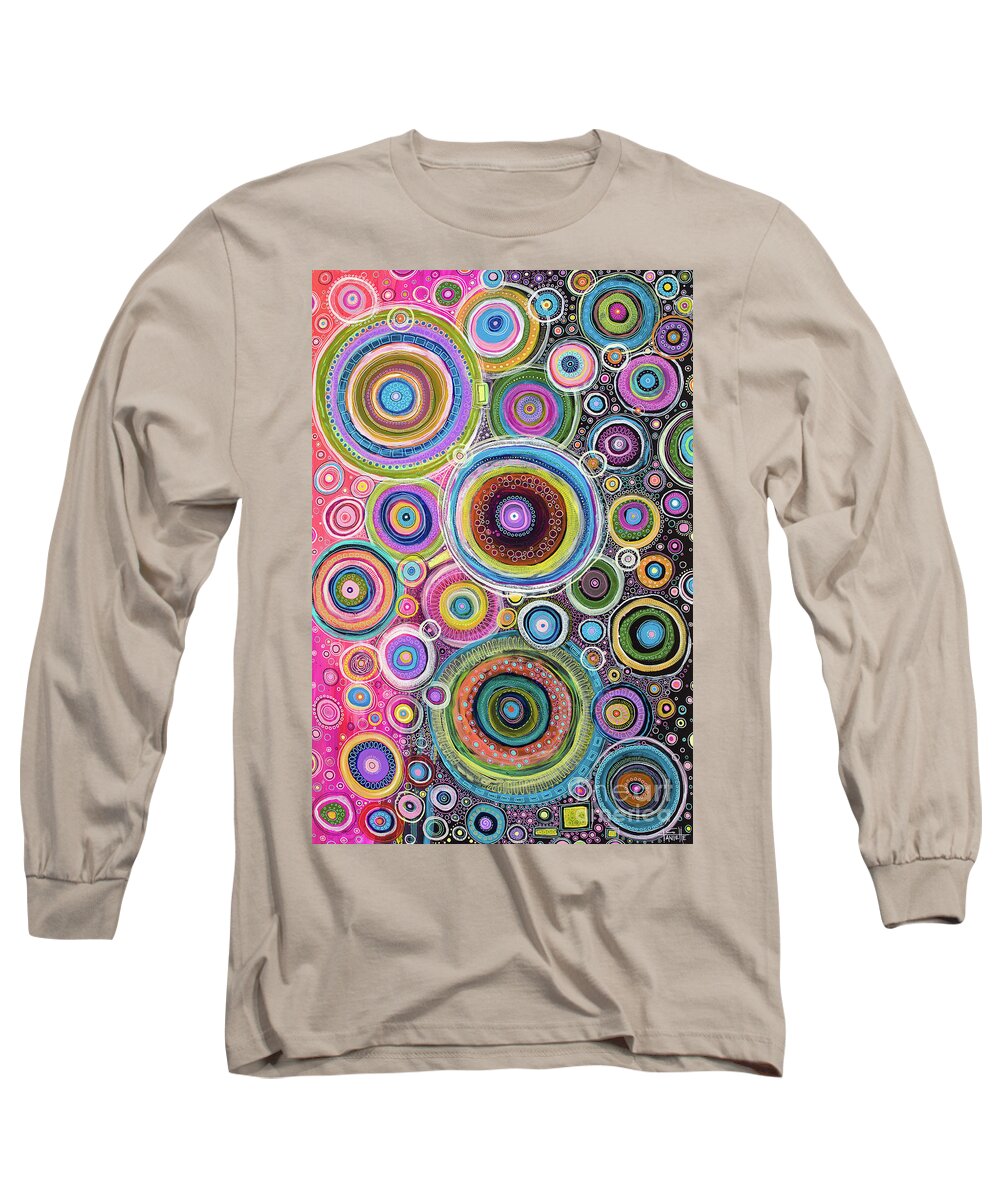 Color My Soul Long Sleeve T-Shirt featuring the painting Color My Soul by Tanielle Childers