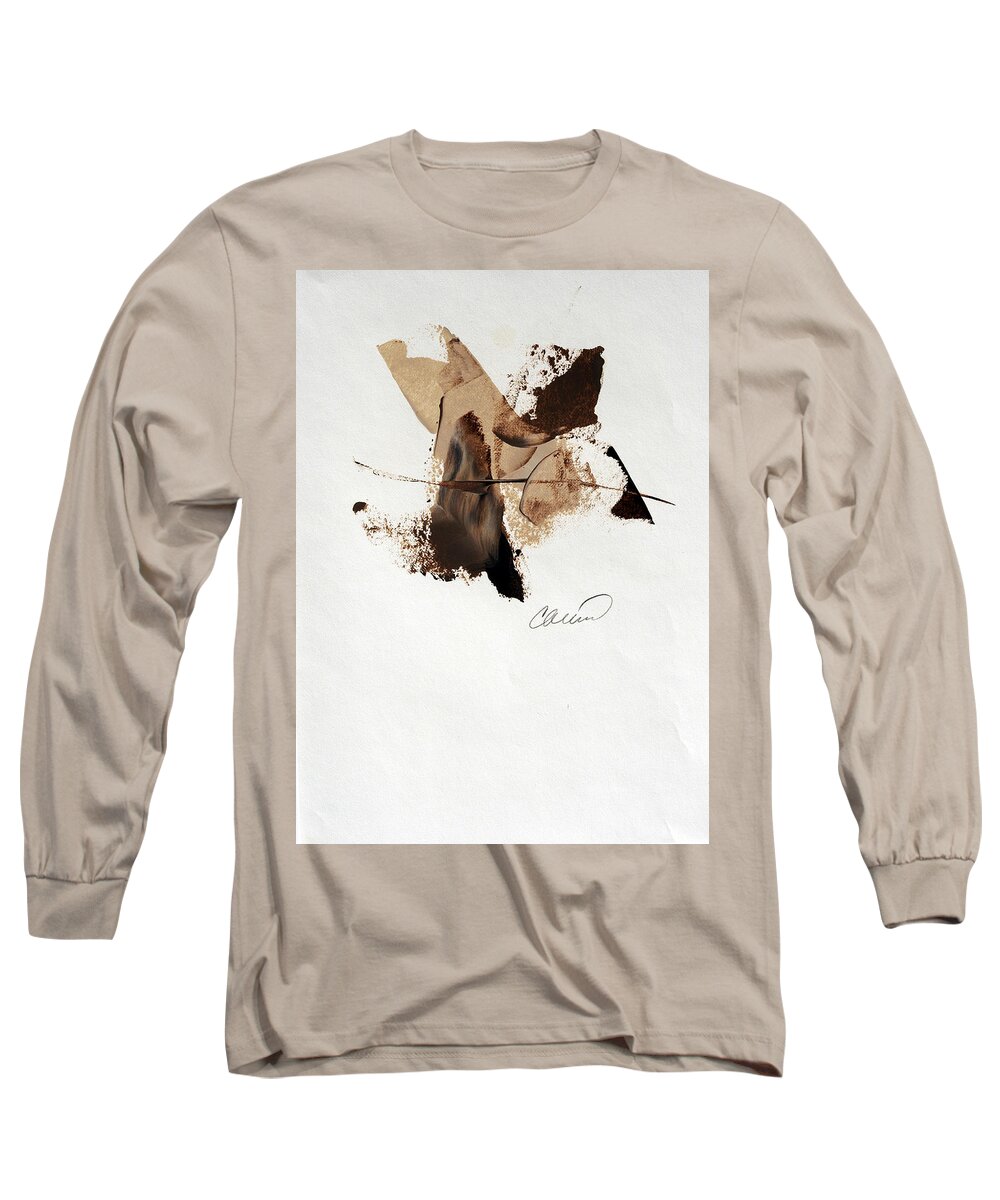 Pallet Point Long Sleeve T-Shirt featuring the painting Commencement Roads #3 by Craig Morris