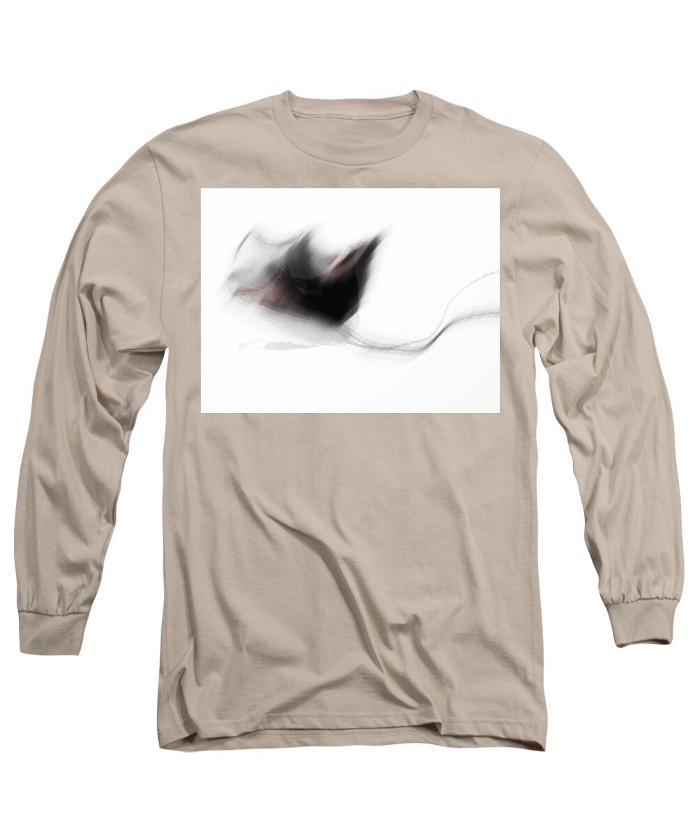 Flower Long Sleeve T-Shirt featuring the photograph Flower trails - old poppy by Al Fio Bonina