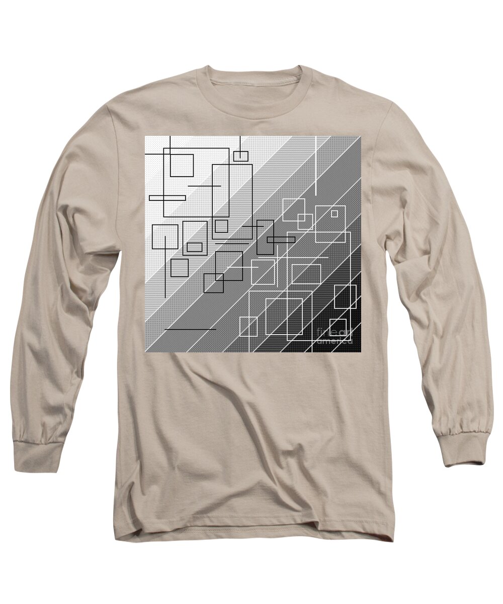Black Long Sleeve T-Shirt featuring the digital art Jilly Chillin by Designs By L