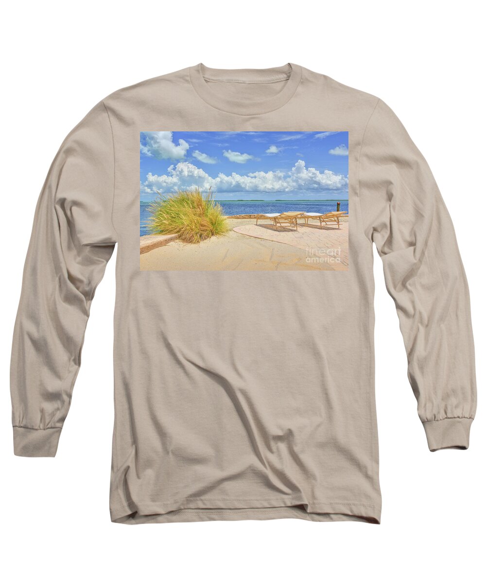 Key Largo Long Sleeve T-Shirt featuring the photograph Key Largo Getaway by Olga Hamilton