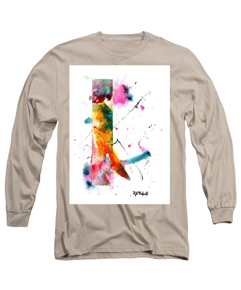 Mixed Media Long Sleeve T-Shirt featuring the mixed media Liberated by Dick Richards