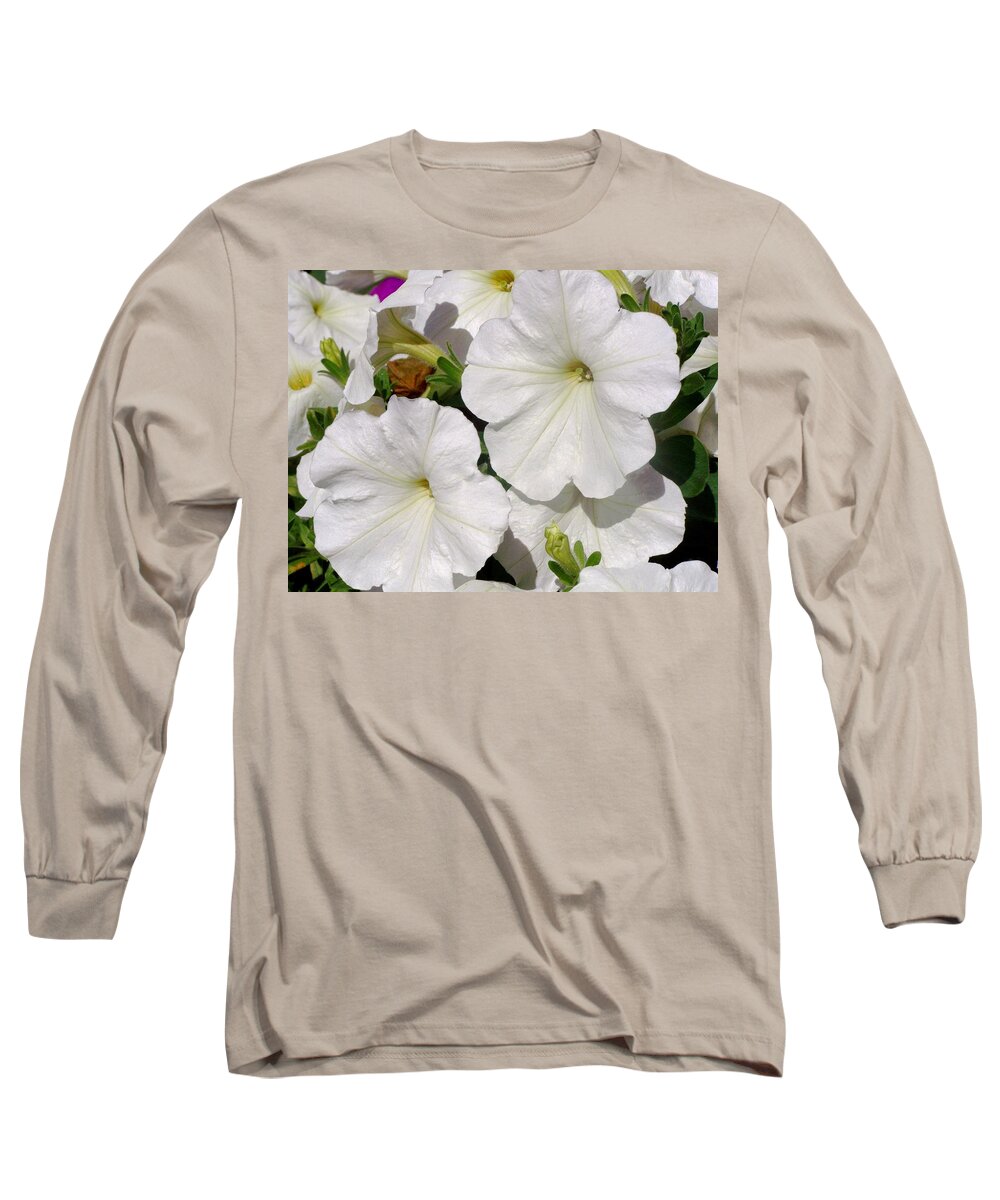 Lilies Long Sleeve T-Shirt featuring the photograph Lilies by Christopher Rowlands