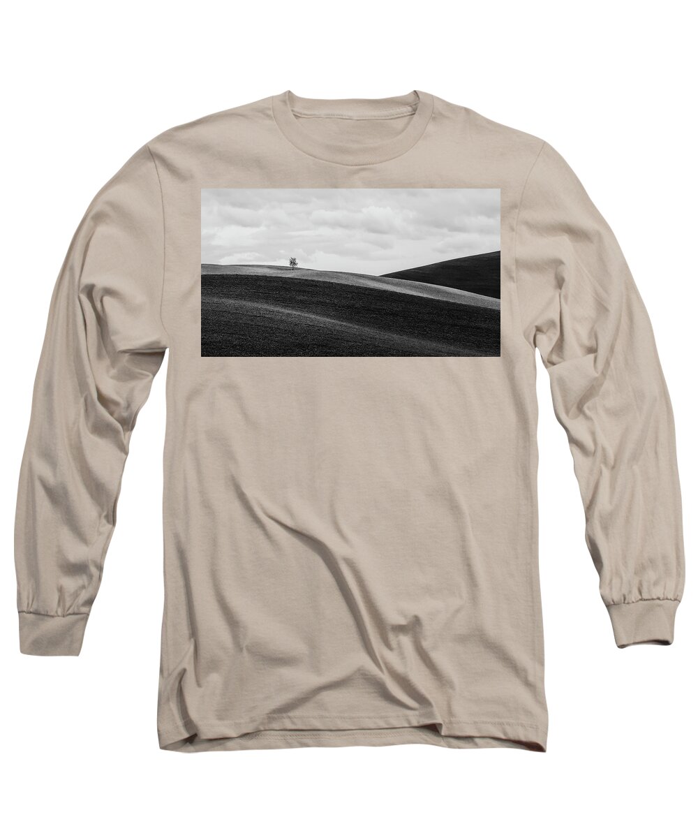 Tree Long Sleeve T-Shirt featuring the photograph Lonesome by Ryan Manuel