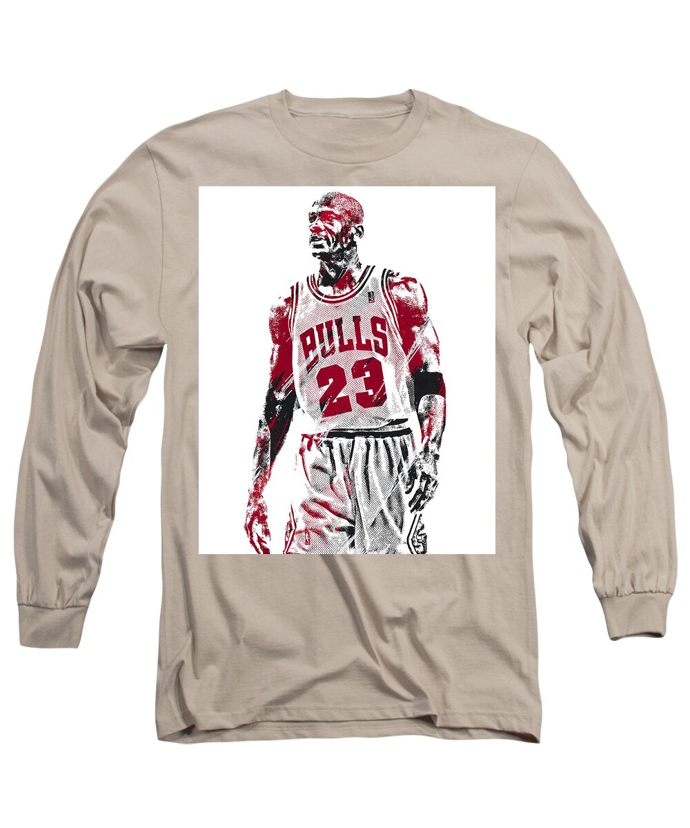 Michael Jordan CHICAGO BULLS PIXEL ART 13 Kids T-Shirt by Joe Hamilton -  Pixels