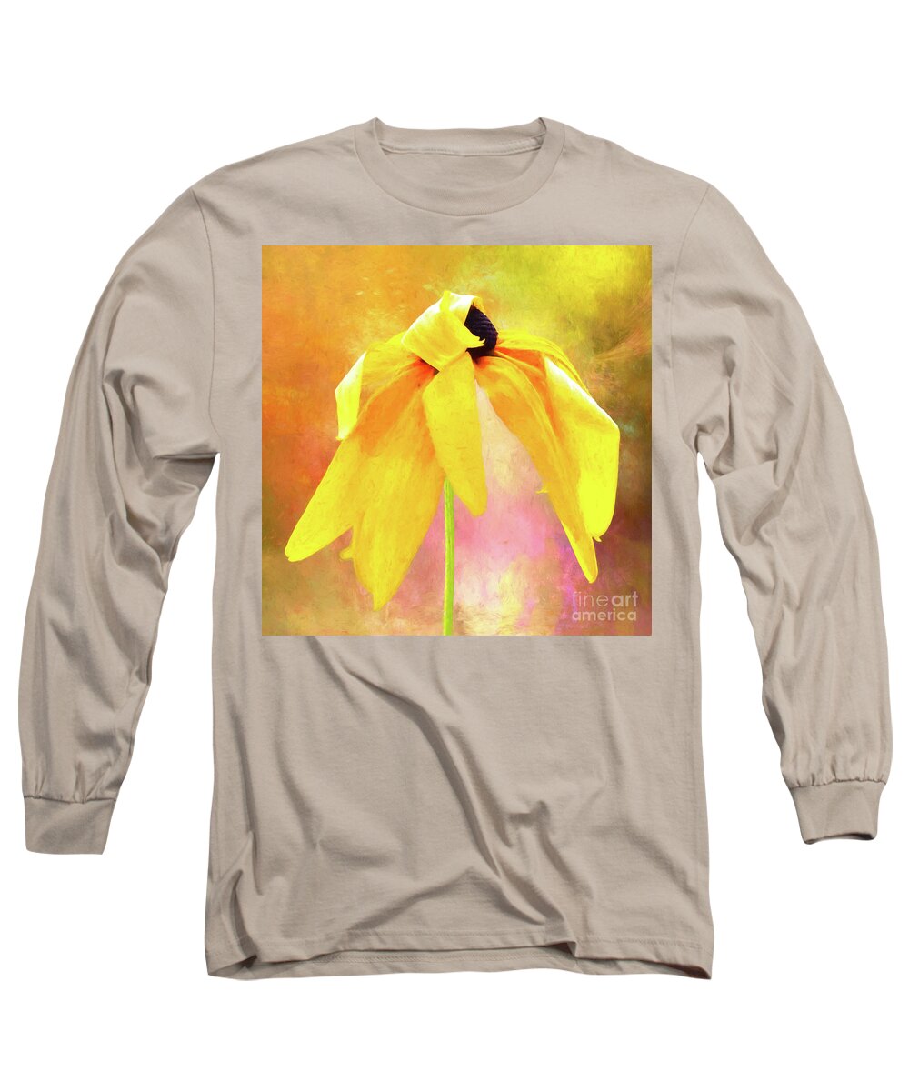 Bruce Freeman Rail Trail Long Sleeve T-Shirt featuring the photograph I Will Dance But I Won't Show My Face by Anita Pollak