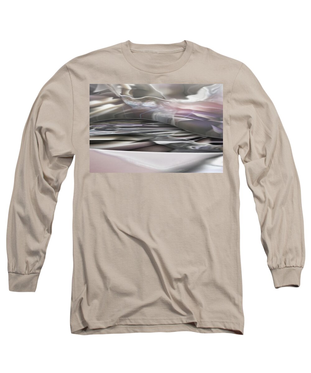 Mighty Sight Studio Long Sleeve T-Shirt featuring the digital art One Owner Falcon by Steve Sperry