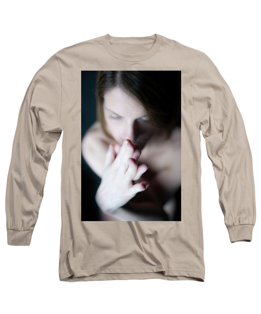 Yoga Long Sleeve T-Shirt featuring the photograph Pray by Marian Tagliarino