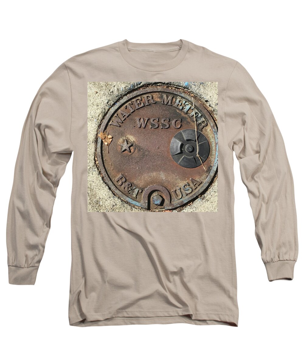 Photograph Long Sleeve T-Shirt featuring the photograph Rusted Water by Richard Wetterauer