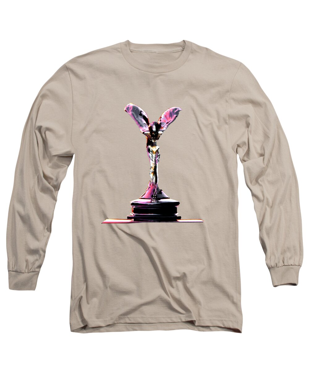 Rolls Royce Long Sleeve T-Shirt featuring the photograph Spirit of Ecstasy by Worldwide Photography