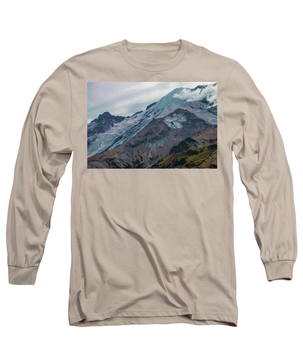 Mount Rainier National Park Long Sleeve T-Shirt featuring the photograph Standing Tall by Doug Scrima