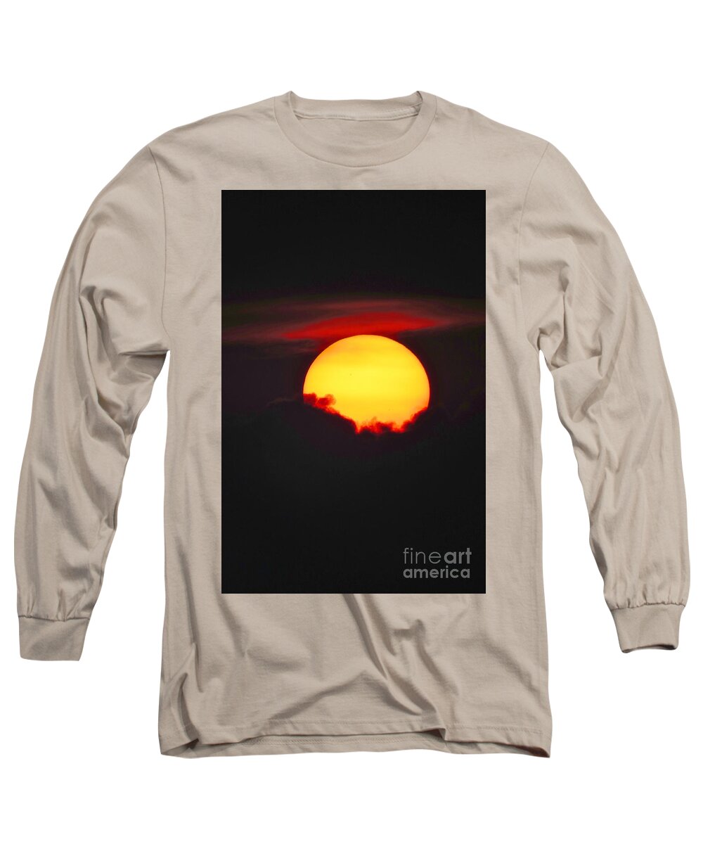Close Of Day Long Sleeve T-Shirt featuring the photograph Sunset - Stavanger, Norway 2 by World Reflections By Sharon