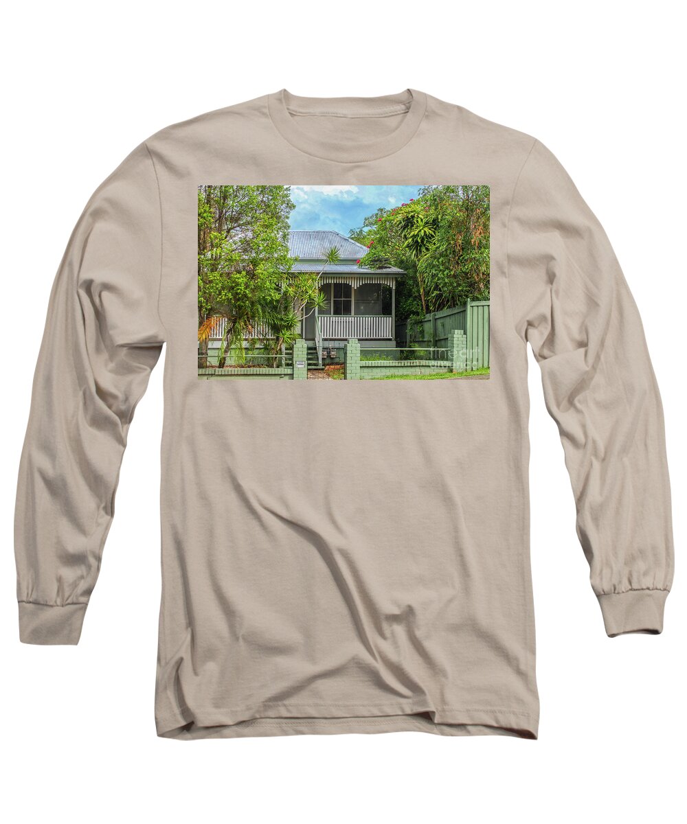 Architecture Long Sleeve T-Shirt featuring the photograph Sweet Home Australia by Susan Vineyard