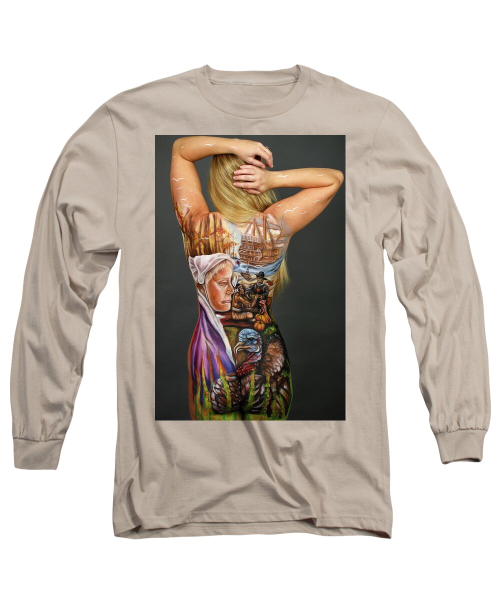 Thanksgiving Long Sleeve T-Shirt featuring the photograph Thanksgiving 2019 by Cully Firmin