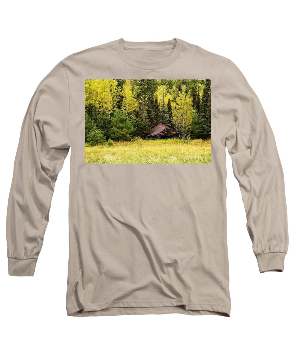Photography Long Sleeve T-Shirt featuring the photograph The Fallen in the Fall by Larry Ricker
