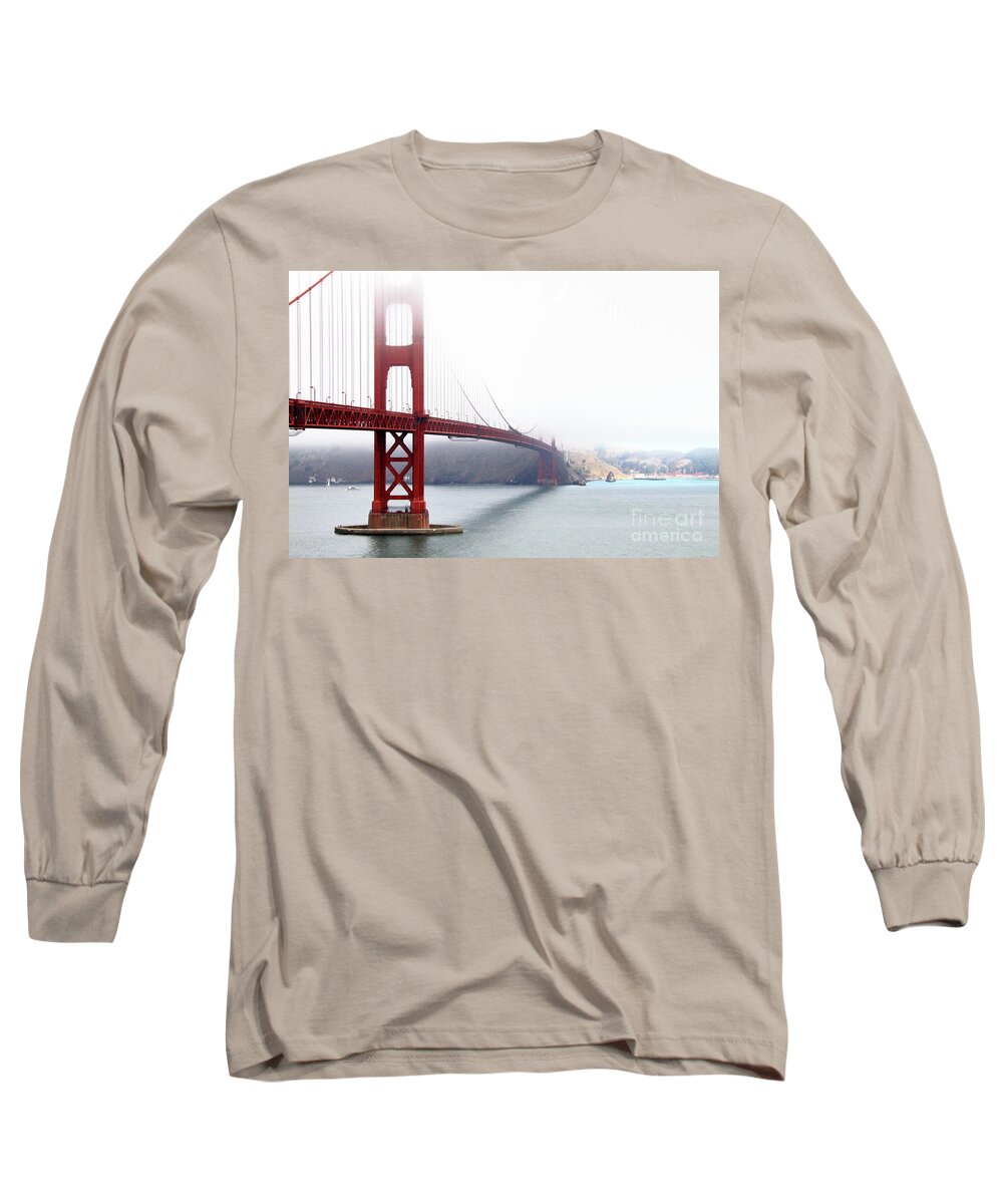 Golden Gate Bridge Long Sleeve T-Shirt featuring the photograph The Golden Gate - San Francisco by Scott Cameron