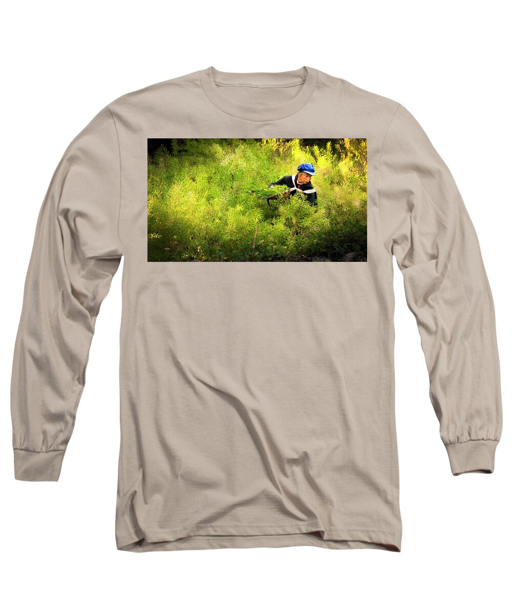 China Long Sleeve T-Shirt featuring the photograph The Harvest by Mark Gomez