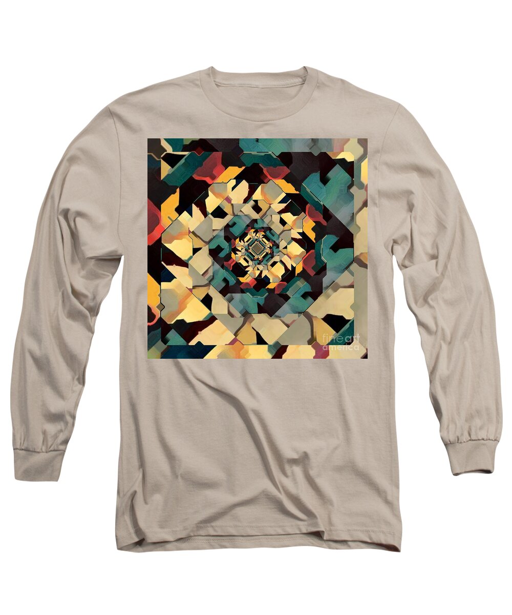 Turn Long Sleeve T-Shirt featuring the digital art Turn of the Seasons by Scott S Baker