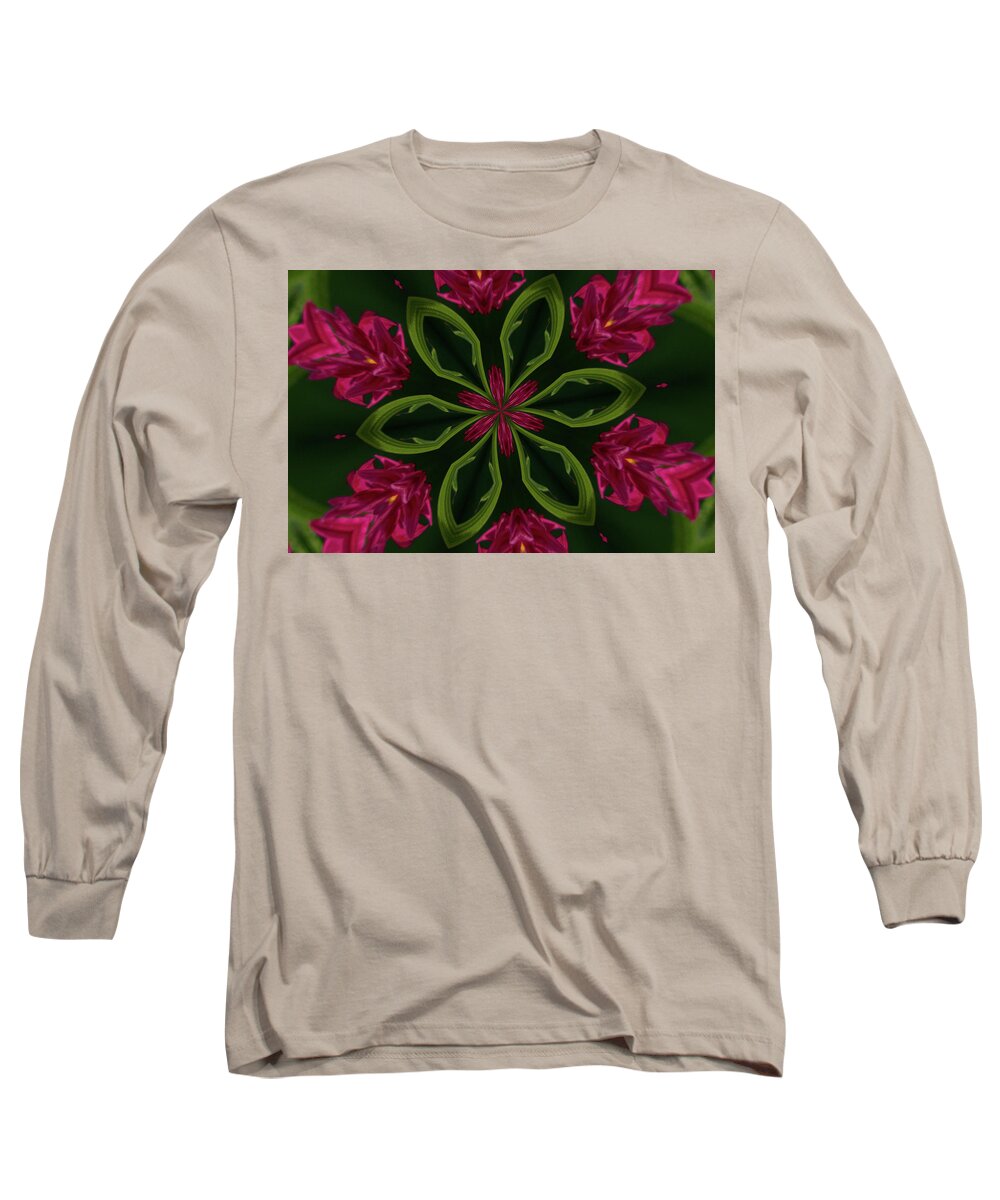 Abstract Long Sleeve T-Shirt featuring the photograph Twist And Shout by Buddy Scott