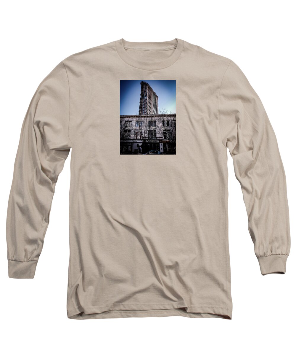 Affluent Opulent Luxe Style Long Sleeve T-Shirt featuring the photograph Vancouver British Columbia Canada Cityscape 4937 by Amyn Nasser