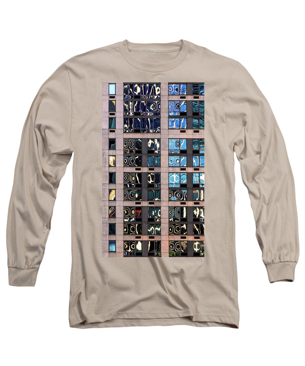 Reflections Long Sleeve T-Shirt featuring the photograph Vibrant Reflections by Elvira Peretsman