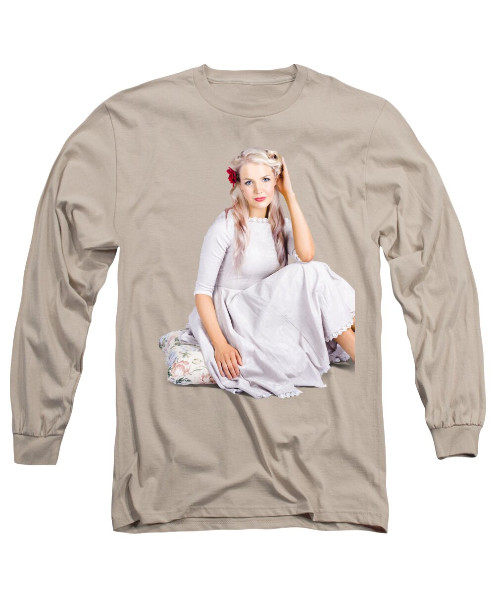 Beauty Long Sleeve T-Shirt featuring the photograph Vintage beauty by Jorgo Photography