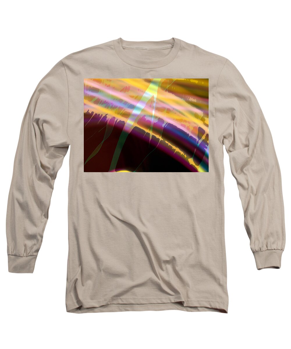 Digital Photography Long Sleeve T-Shirt featuring the photograph Wave Light by Luc Van de Steeg
