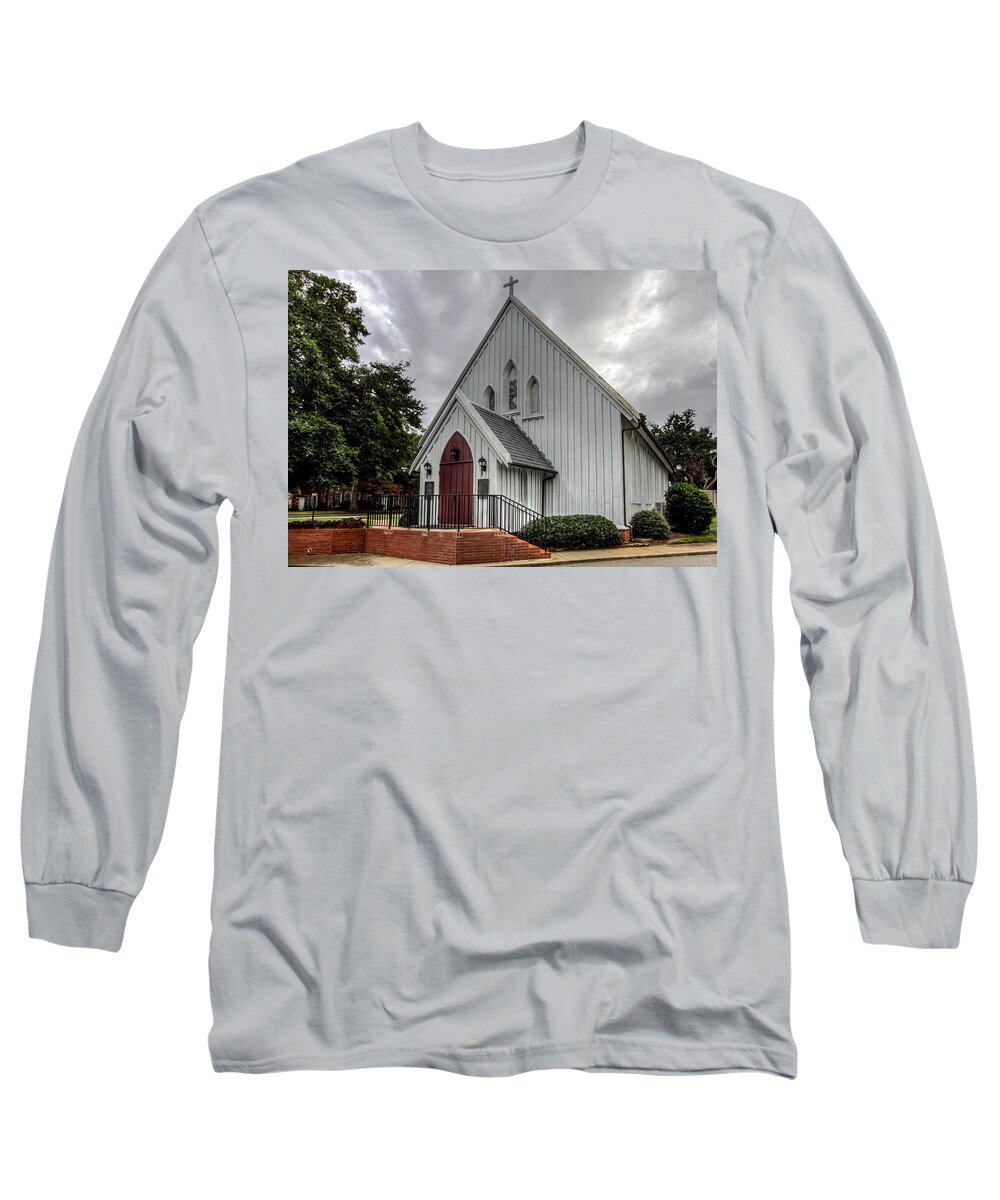 Chapel Of The Centurion Long Sleeve T-Shirt featuring the photograph Chapel of the Centurion #1 by Jerry Gammon