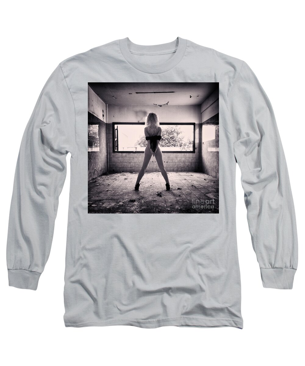 Cell Long Sleeve T-Shirt featuring the photograph Andromeda by Stelios Kleanthous