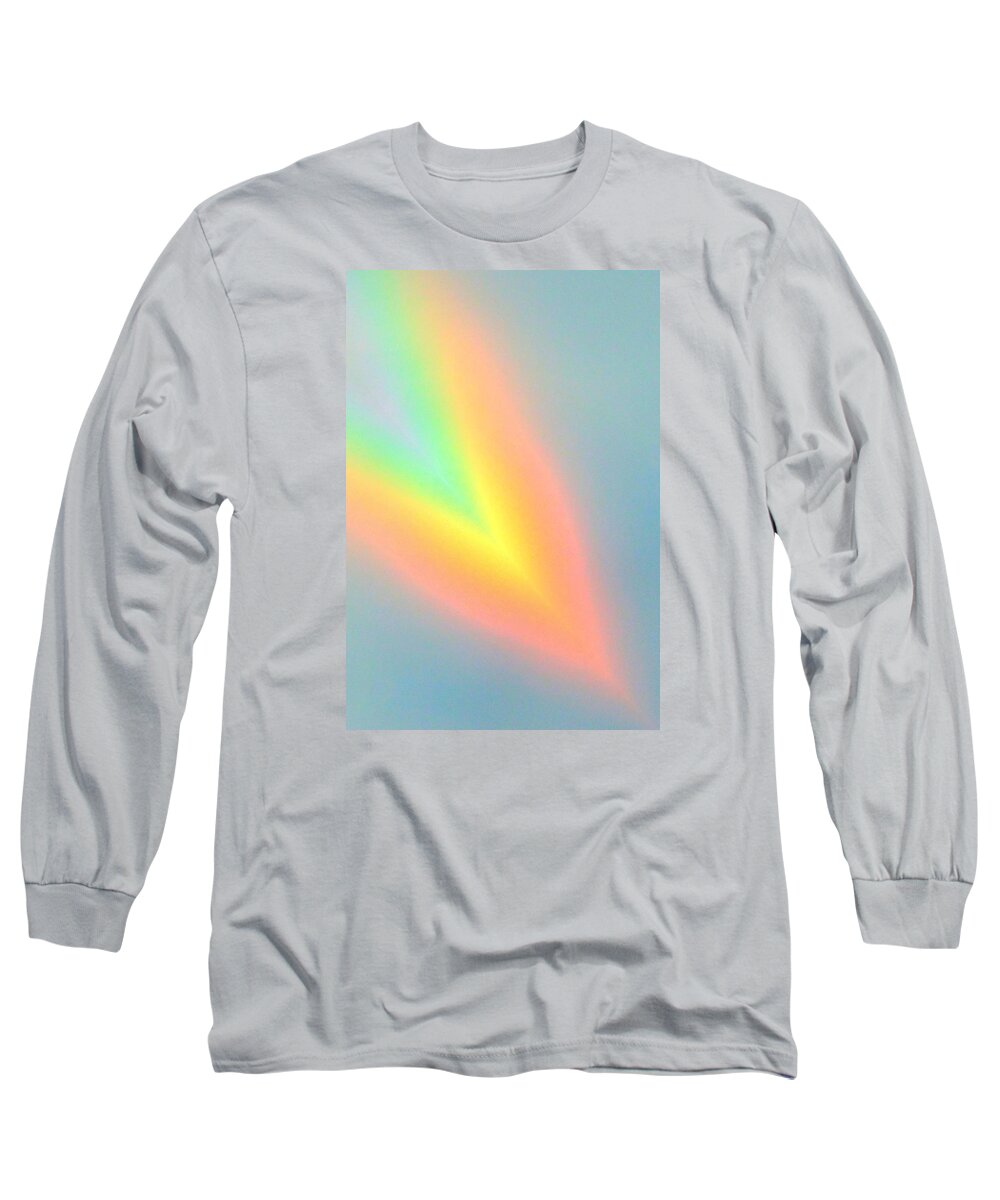 Rainbow Long Sleeve T-Shirt featuring the photograph Arc Angle Two by Lanita Williams
