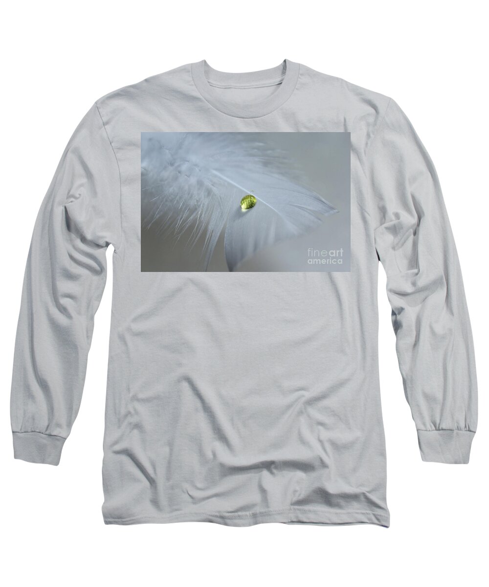 Feather Long Sleeve T-Shirt featuring the photograph Harmony by Krissy Katsimbras