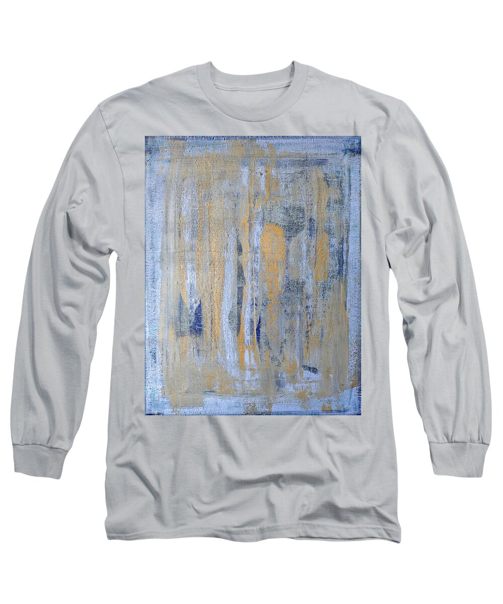 Heaven Long Sleeve T-Shirt featuring the painting Heaven's Gate 1 by Julie Niemela