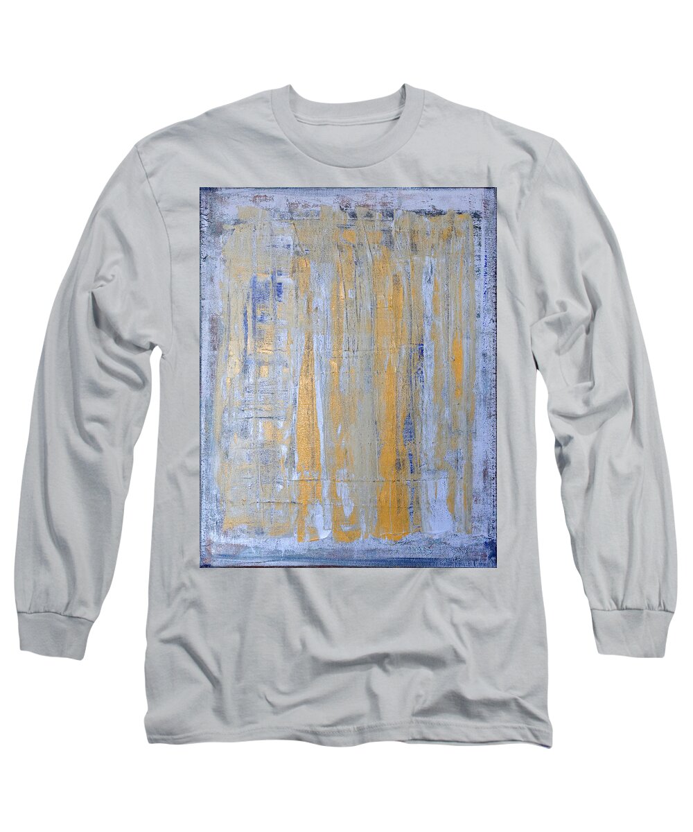 Heaven Long Sleeve T-Shirt featuring the painting Heaven's Gate 2 by Julie Niemela