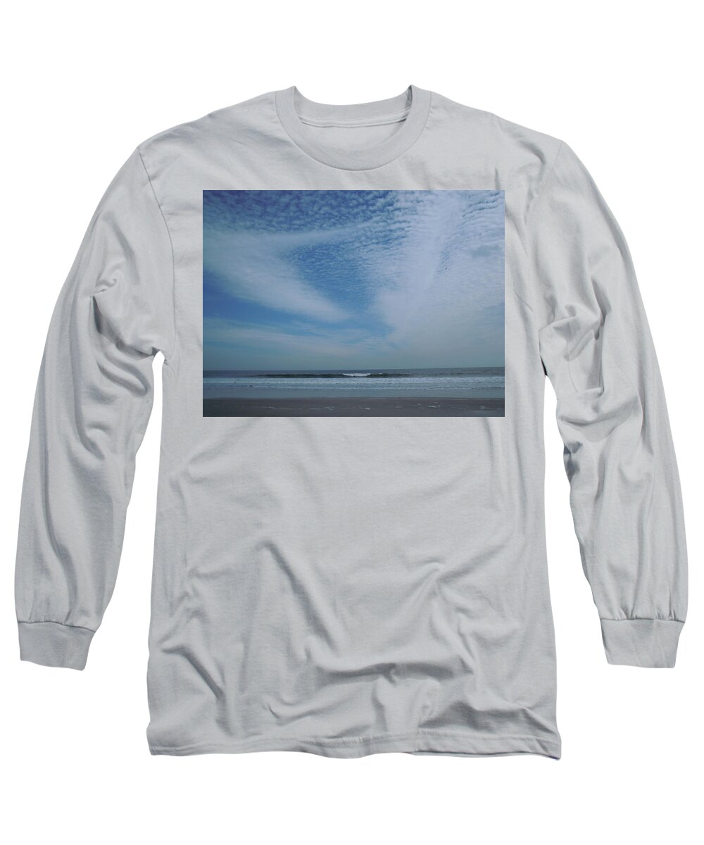 Landscape Long Sleeve T-Shirt featuring the photograph High Sky by Ellen Meakin