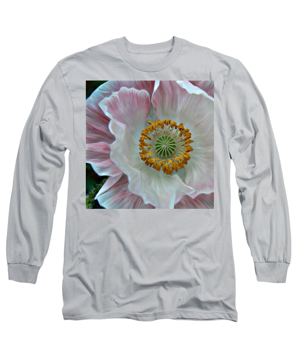 Just Opened Long Sleeve T-Shirt featuring the photograph Just Opened by Barbara St Jean