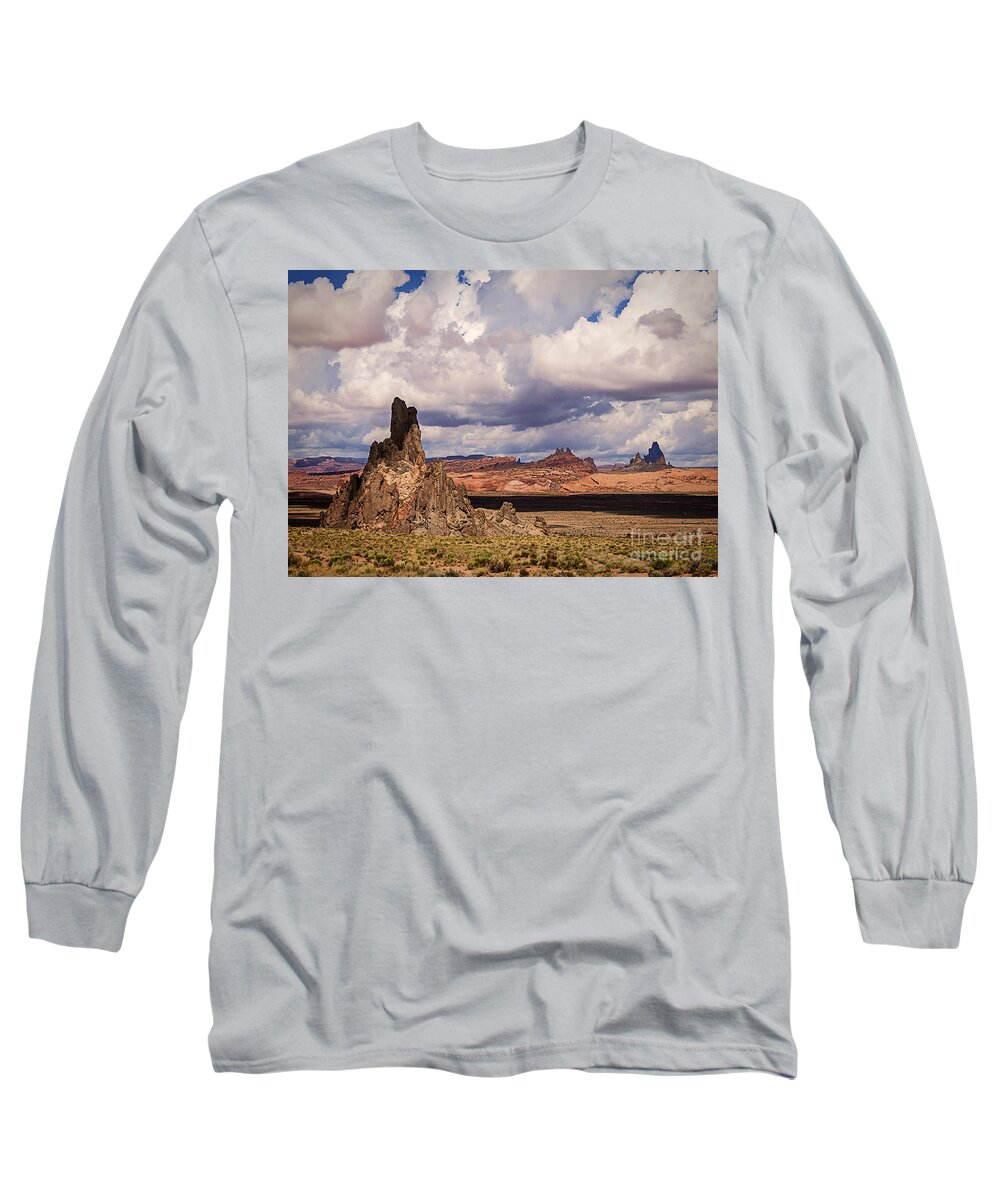 Arizona Long Sleeve T-Shirt featuring the photograph Monument Valley Arizona by Janice Pariza