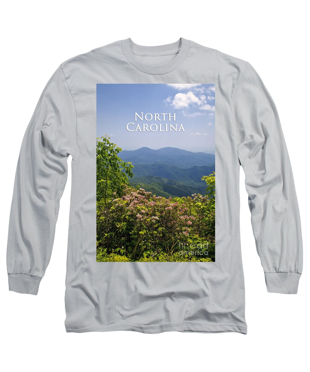 Roan Long Sleeve T-Shirt featuring the photograph North Carolina Mountains by Jill Lang