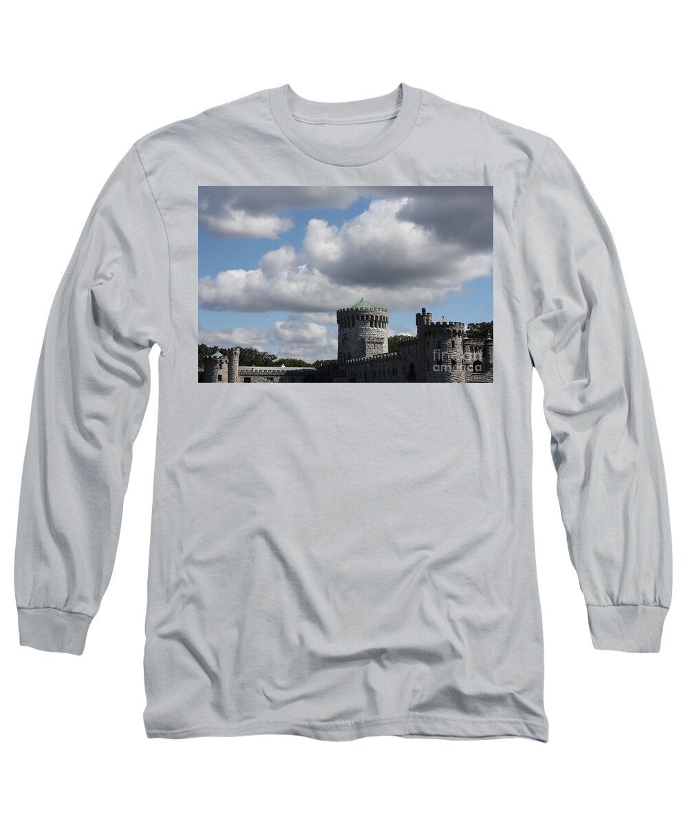 Sands Point Castle Long Sleeve T-Shirt featuring the photograph Sands Point Castle by John Telfer