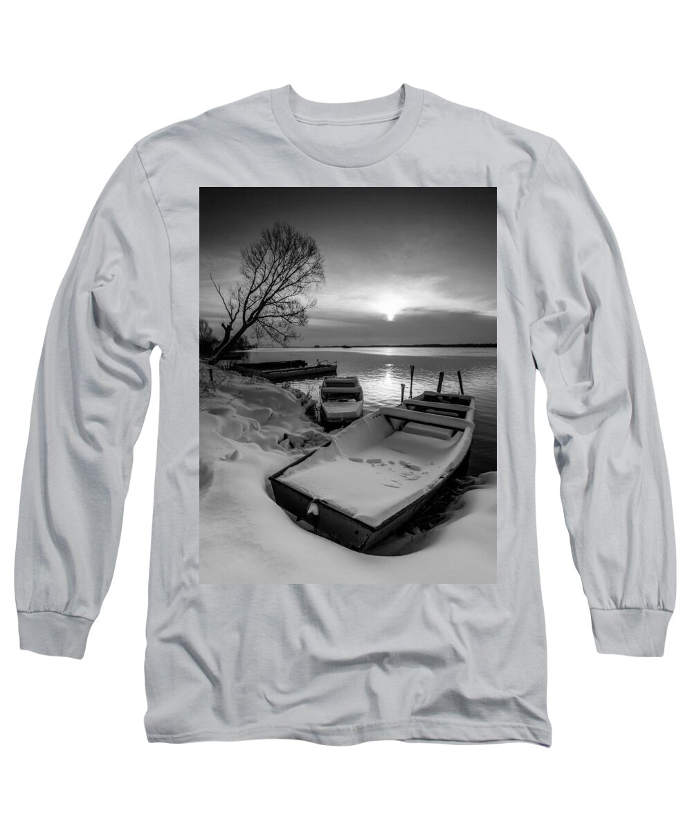 Landscapes Long Sleeve T-Shirt featuring the photograph Serenity by Davorin Mance