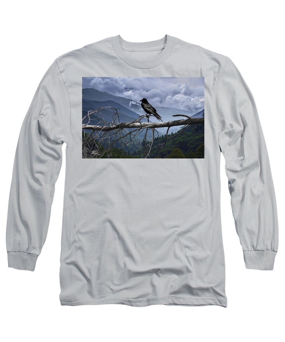 Art Long Sleeve T-Shirt featuring the photograph The Sentinel by Randall Nyhof