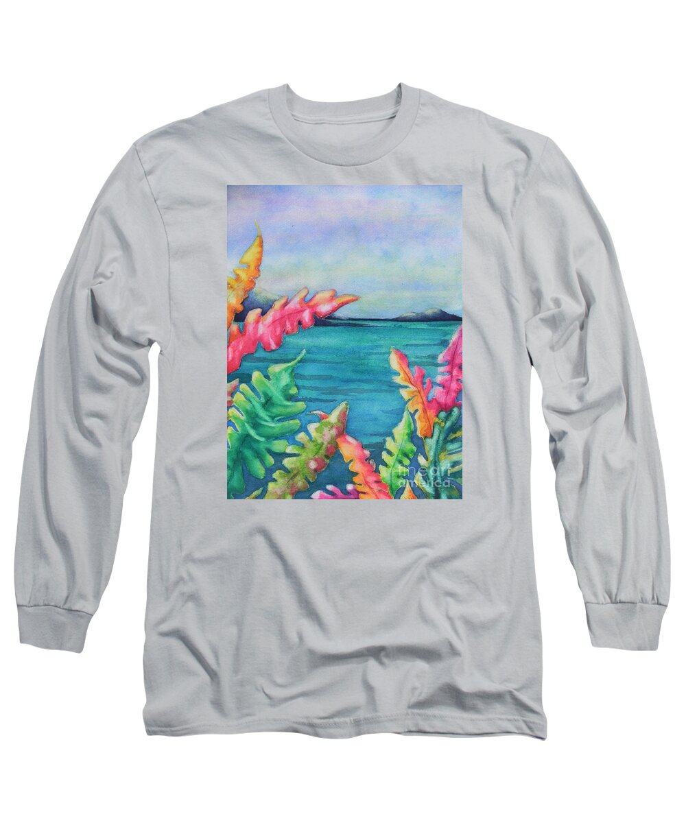 Fine Art Painting Long Sleeve T-Shirt featuring the painting Dream by Chrisann Ellis