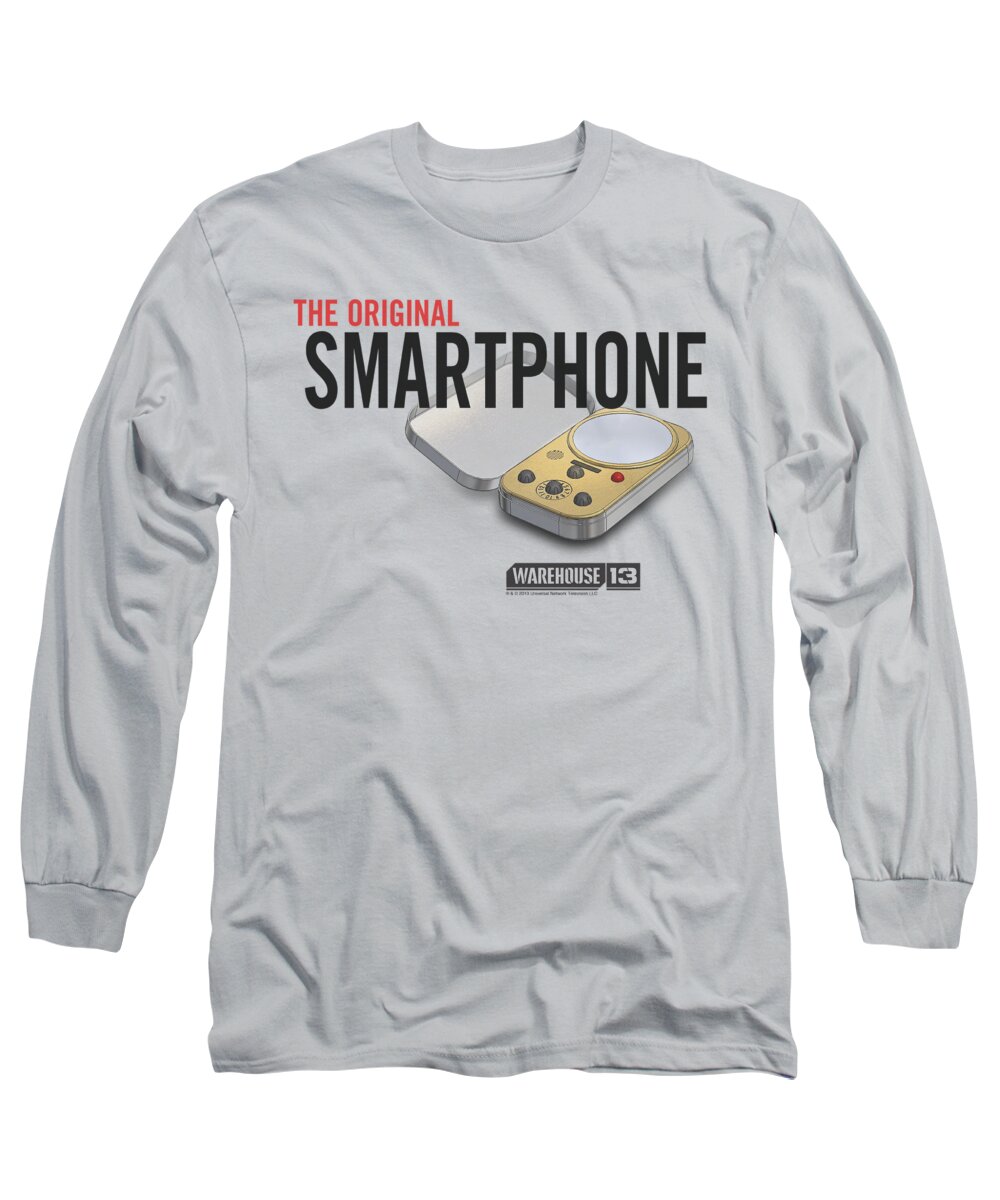 Warehouse 13 Long Sleeve T-Shirt featuring the digital art Warehouse 13 - Original Smartphone by Brand A