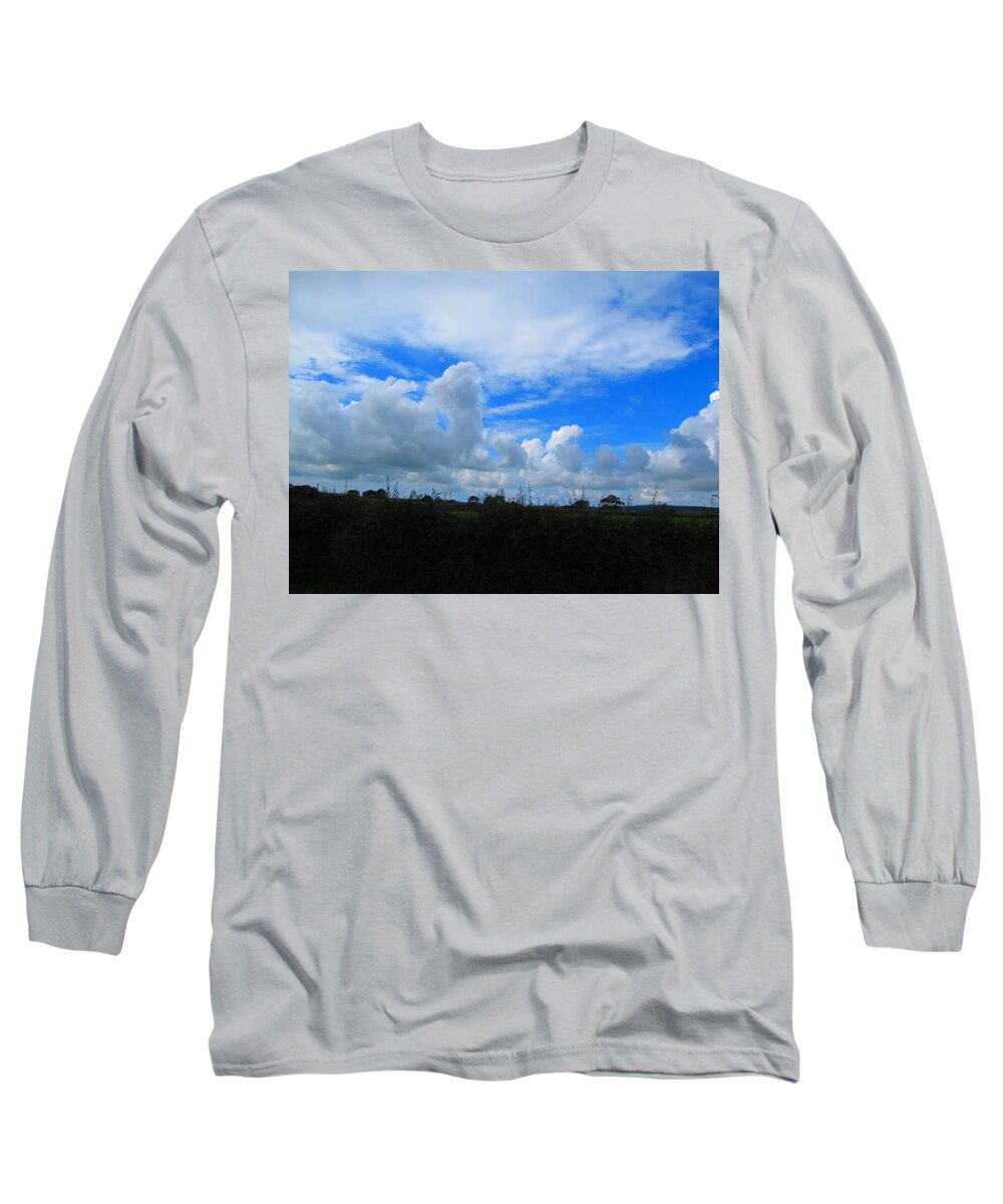 Wales Long Sleeve T-Shirt featuring the photograph Welsh Sky by Ian Kowalski