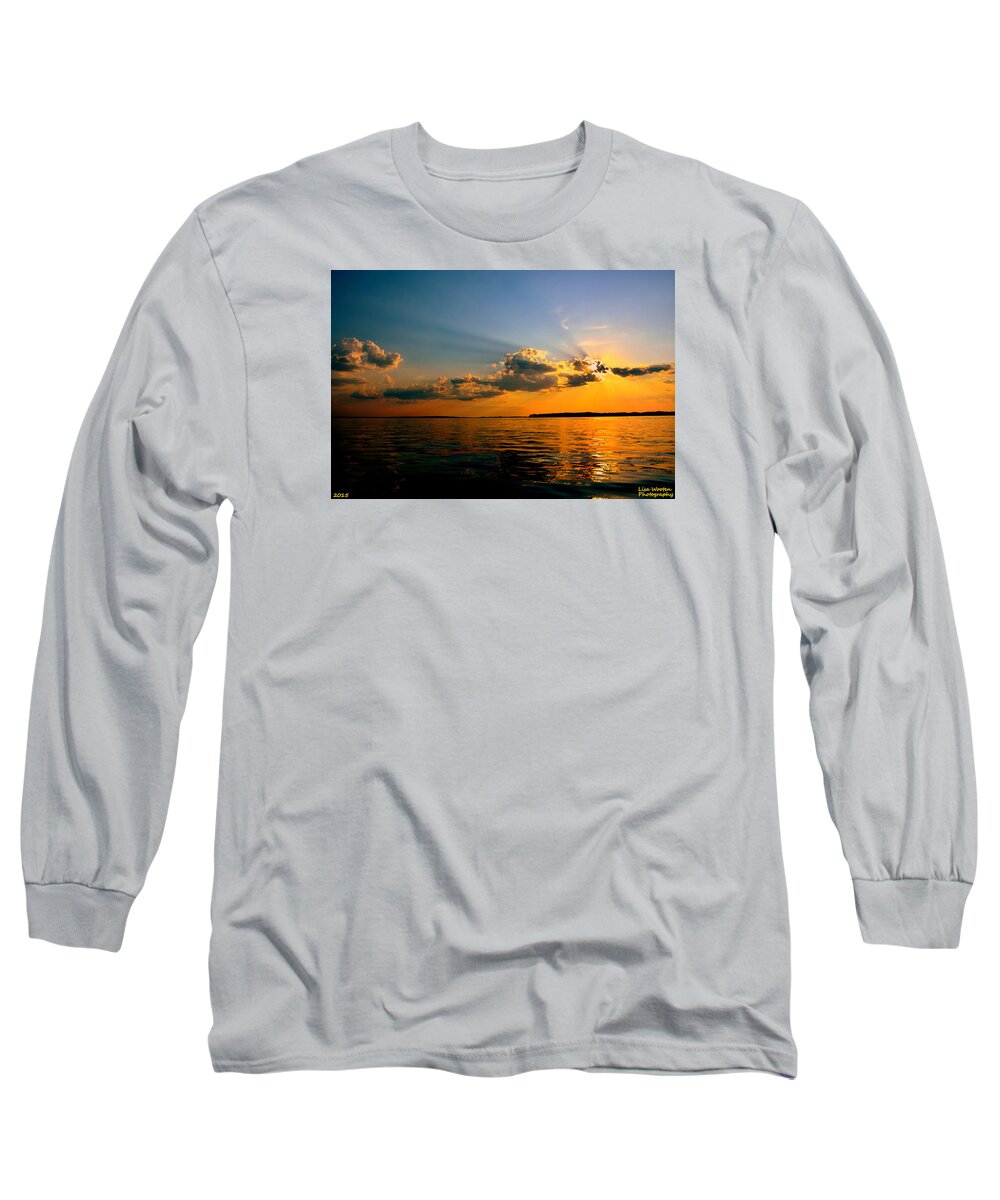 Sunset Long Sleeve T-Shirt featuring the photograph Perfect Ending To A Perfect Day by Lisa Wooten