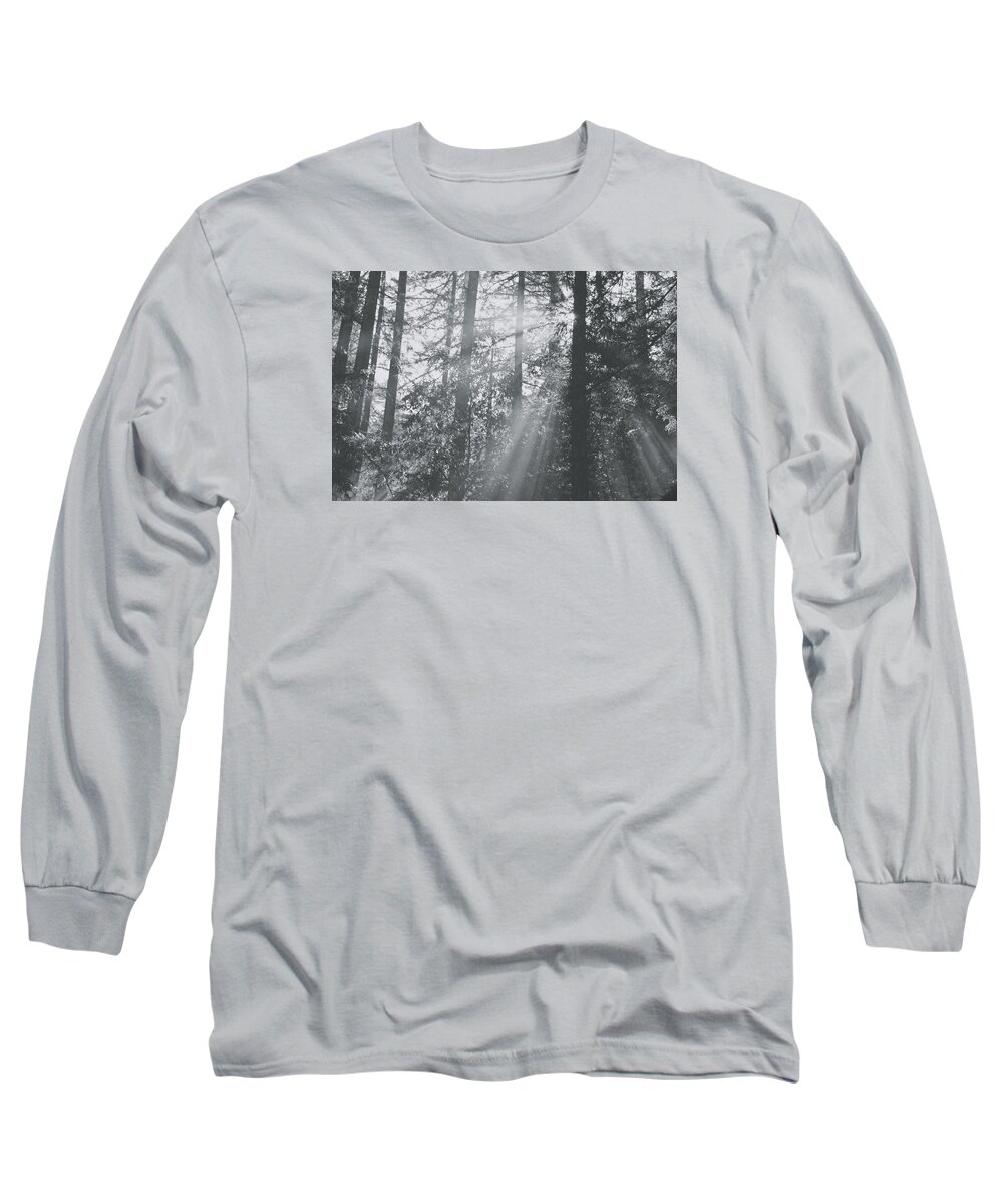 Samuel P. Taylor State Park Long Sleeve T-Shirt featuring the photograph Splendor #1 by Laurie Search