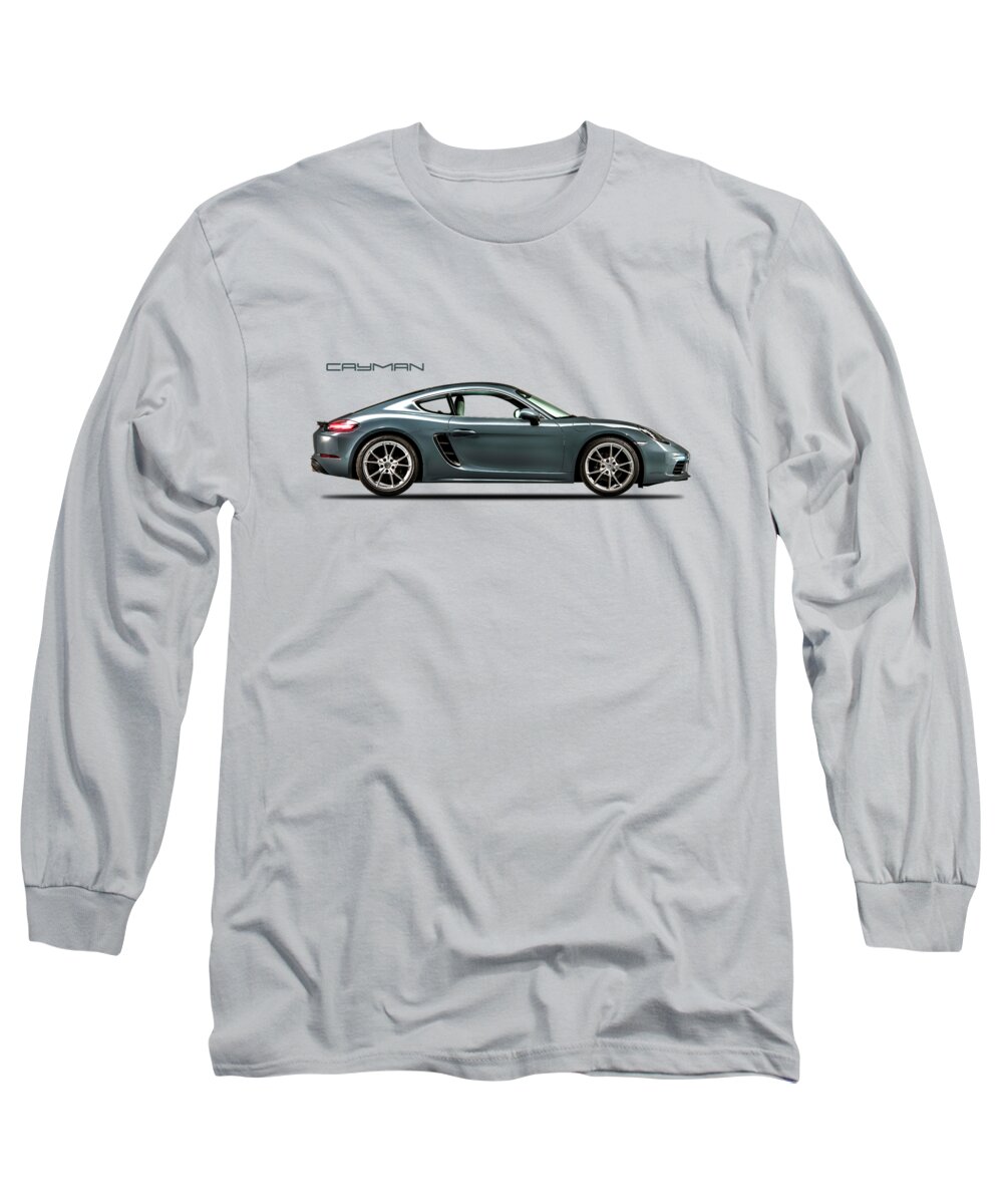 Porsche Cayman Long Sleeve T-Shirt featuring the photograph The Cayman #2 by Mark Rogan