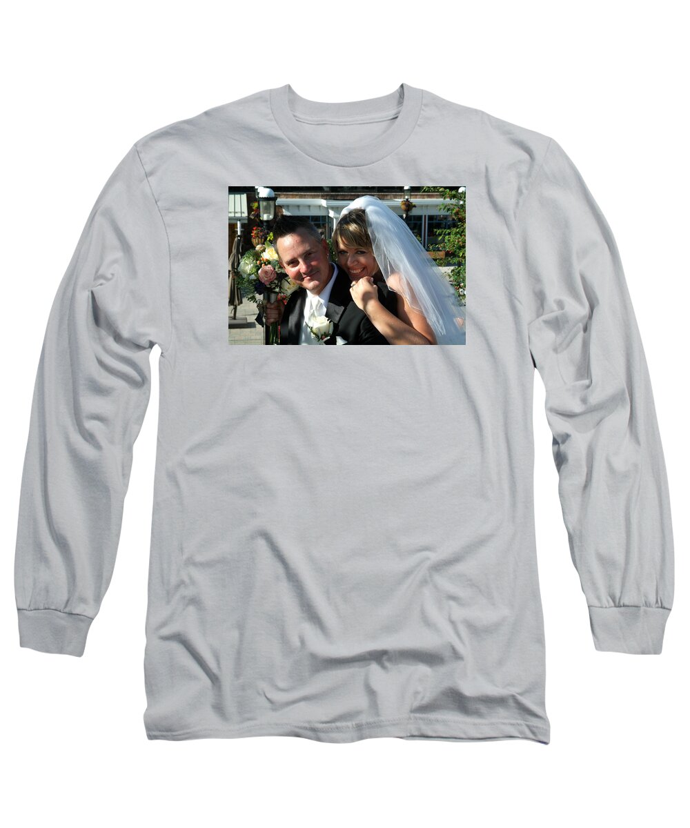  Long Sleeve T-Shirt featuring the photograph Rebecca and David #2 by Michael Dorn