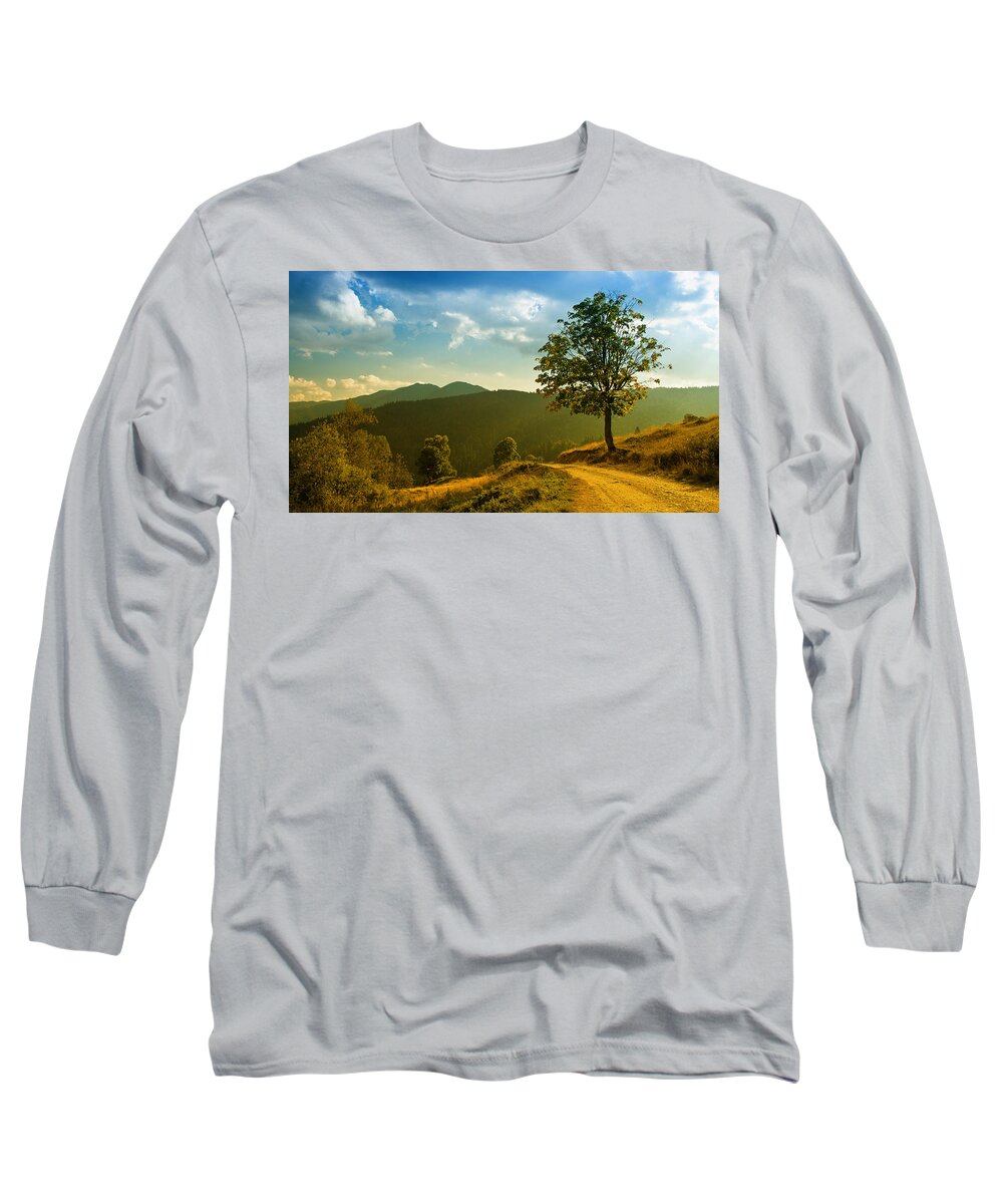 Path Long Sleeve T-Shirt featuring the photograph Path #25 by Jackie Russo